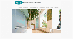 Desktop Screenshot of bonow-kollegen.de